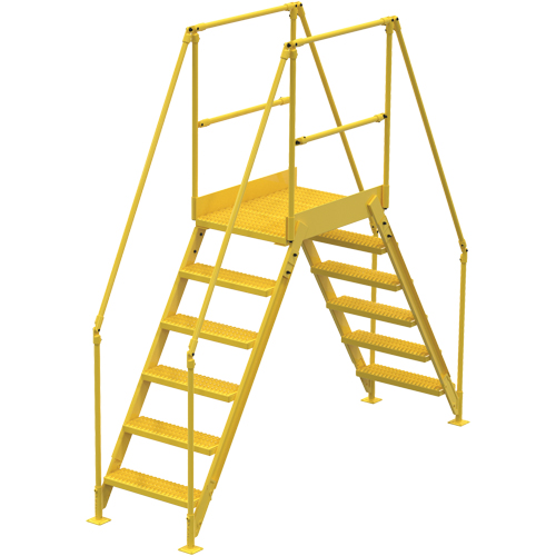 Crossover Ladder, 104" Overall Span, 60" H x 36" D, 24" Step Width Advanced Consulting and Training Ltd.