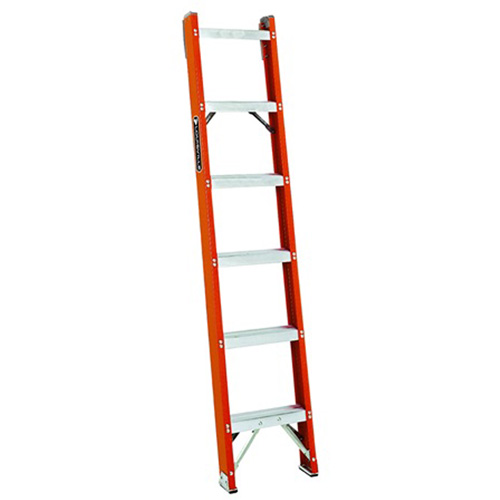 FH1000 Series Industrial Heavy-Duty Shelf Ladders, 6', Fibreglass, 300 lbs., CSA Grade 1A Advanced Consulting and Training Ltd.