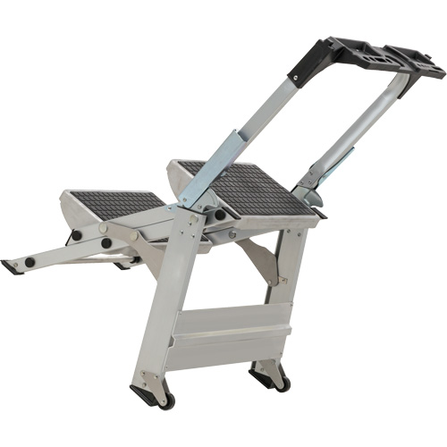 &eacute;chelle escabeau avec roues pivotantes, 2 marches, 23" x 21" x Hauteur 34,50" Advanced Consulting and Training Ltd.