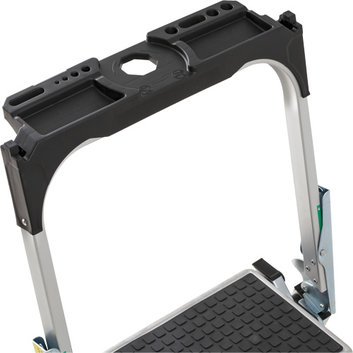Tilt & Roll Step Stool Ladder, 4 Steps, 44.25" x 22.13" x 59" High Advanced Consulting and Training Ltd.