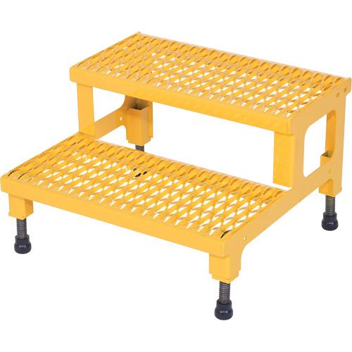 Adjustable Step-Mate Stand, 2 Step(s), 23-13/16" W x 22-7/8" L x 15-1/4" H, 500 lbs. Capacity Advanced Consulting and Training Ltd.