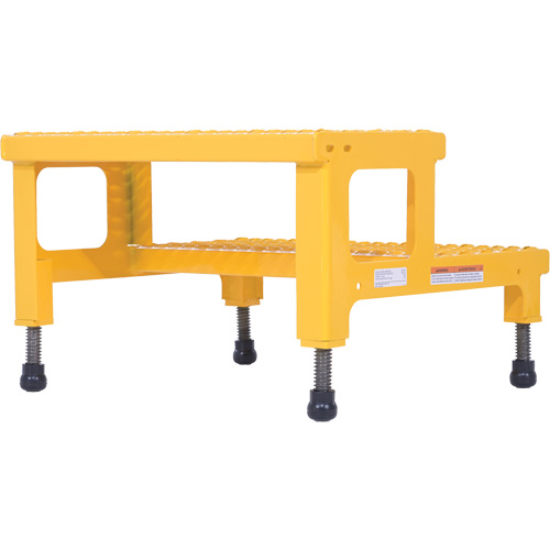 Adjustable Step-Mate Stand, 2 Step(s), 23-13/16" W x 22-7/8" L x 15-1/4" H, 500 lbs. Capacity Advanced Consulting and Training Ltd.