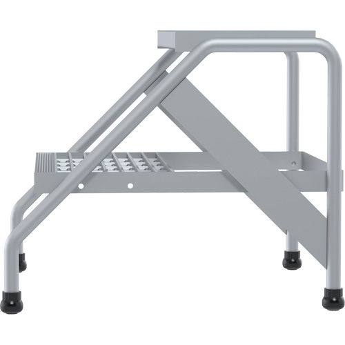 Escabeau en aluminium, 2 marche(s), 22-13/16" la x 24-9/16" lo x 20" h, Capacit&eacute; 500 lb Advanced Consulting and Training Ltd.