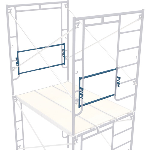 Adjustable End-Stop Scaffolding Guardrail, Guard Rail, 21" H Advanced Consulting and Training Ltd.