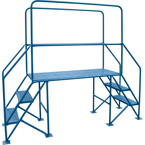 Crossover Ladder, 35-1/2" Overall Span, 31-1/2" H x 22" D, 22" Step Width Advanced Consulting and Training Ltd.