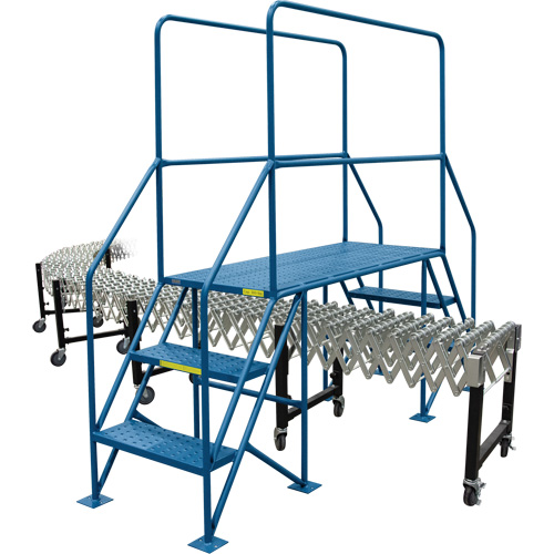 Crossover Ladder, 35-1/2" Overall Span, 31-1/2" H x 22" D, 22" Step Width Advanced Consulting and Training Ltd.