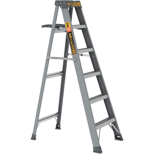 Step Ladder with Paint Tray, 6', Fibreglass, 225 lbs. Capacity, Type 2 Advanced Consulting and Training Ltd.