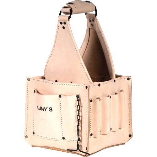 Electrical & Maintenance Tool Pouches, Leather, 17 Pockets, Beige Advanced Consulting and Training Ltd.