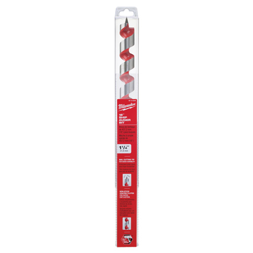 Longue m&egrave;che h&eacute;licoidale pour perceuse, Diam&egrave;tre de 1-1/4", Cannelure 15", Tige 7/16" hexagonal Advanced Consulting and Training Ltd.