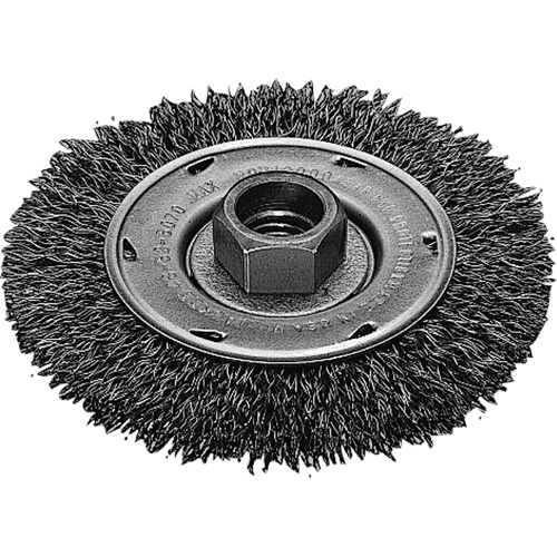 Twist Know Wire Wheel, 4" Dia., 0.02" Fill, 5/8"-11 Arbor, Stainless Steel Advanced Consulting and Training Ltd.
