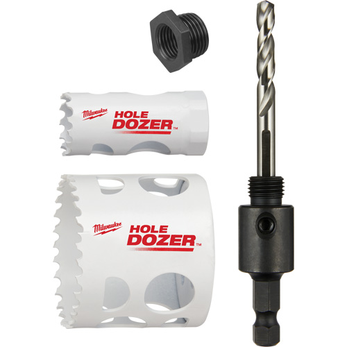 Hole Dozer Door Lock Hole Saw Kit, 4 Pieces Advanced Consulting and Training Ltd.