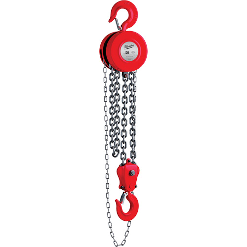 Chain Hoist, 8' Lift, 11023 lbs. (5 tons) Capacity Advanced Consulting and Training Ltd.