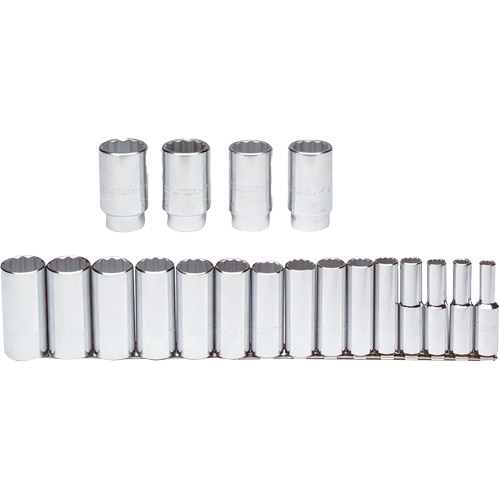 Jeu de douilles, 19 Mcx, Prise de 1/2", Profond Advanced Consulting and Training Ltd.