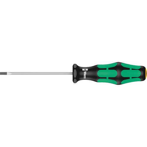 Slotted Screwdriver, 1/8" Tip, Round, 6-5/16" L, Plastic Handle Advanced Consulting and Training Ltd.