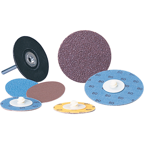 Disque &agrave; changement rapide Standard Abrasives, 2" dia., Grain 36, Oxyde d'aluminium Advanced Consulting and Training Ltd.