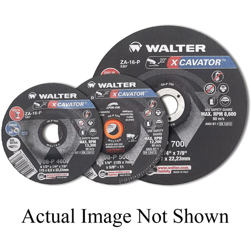 XCAVATOR Grinding Wheel, 4-1/2" x 1/4", 5/8"-11 Arbor, Zirconium, Type 27 Advanced Consulting and Training Ltd.