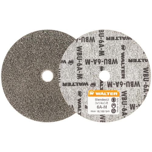 Disque de finition Blendex U, 3" dia., Grain 6AM, Carbure de silicium Advanced Consulting and Training Ltd.