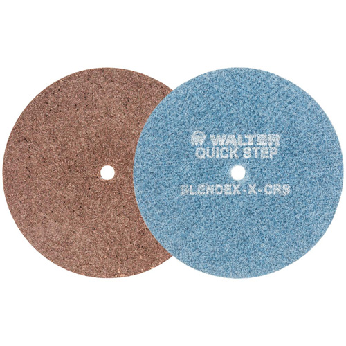 Disque de pr&eacute;paration de surface QUICK-STEP BLENDEX, 7" dia., Grain Extra grossier, Oxyde d'aluminium Advanced Consulting and Training Ltd.