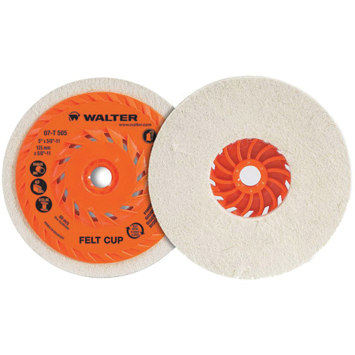 Brosse de polissage, 5" dia. Advanced Consulting and Training Ltd.