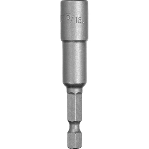 Nut Driver, 5/16" Tip, 1/4" Drive, 2-9/16" L, Magnetic Advanced Consulting and Training Ltd.