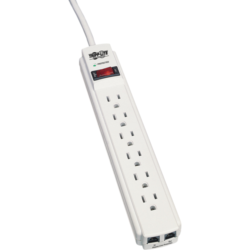 Protect-It Surge Suppressors, 6 Outlets, 720 J, 1800 W, 4' Cord Advanced Consulting and Training Ltd.
