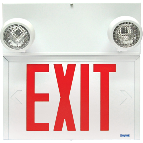 Enseignes/lampes combin&eacute;es Stella - Exit, DEL, &agrave; raccordement fixe, 12-1/8'' lo x 12-1/2" la, Anglais Advanced Consulting and Training Ltd.