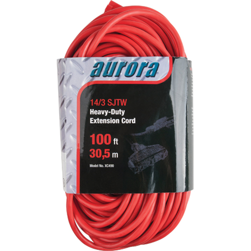 Cordon rallonge en vinyle, Ext&eacute;rieur, SJTW, AWG 14/3, 13 A, 3 prise(s), 100' Advanced Consulting and Training Ltd.