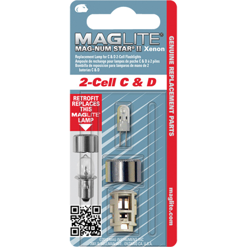 Replacement Bulb for 2-Cell C & D Flashlights Advanced Consulting and Training Ltd.