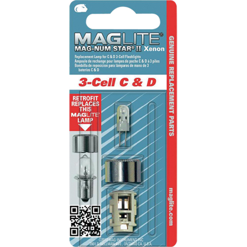 Replacement Bulb for 3-Cell C & D Flashlights Advanced Consulting and Training Ltd.