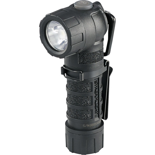 Lampe de poche &agrave; angle droit PolyTac 90 X, DEL, Piles CR123A, Polym&egrave;re Advanced Consulting and Training Ltd.