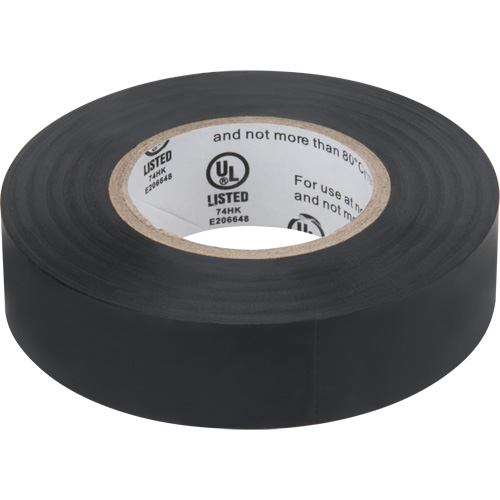 Electrical Tape, 19 mm (3/4") x 18 M (60'), Black, 7 mils Advanced Consulting and Training Ltd.