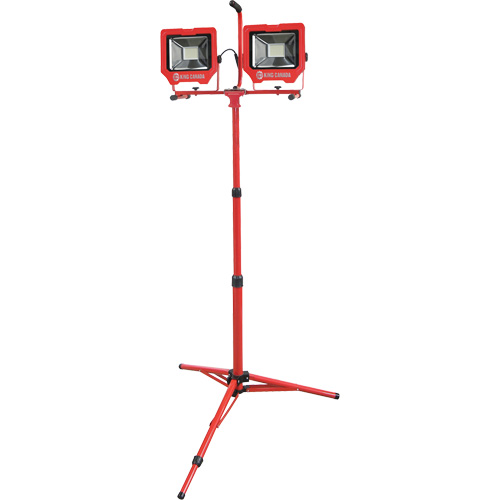 Baladeuses jumel&eacute;es avec tr&eacute;pied, DEL, 72 W, 8000 lumens, Boîtier en Aluminium Advanced Consulting and Training Ltd.