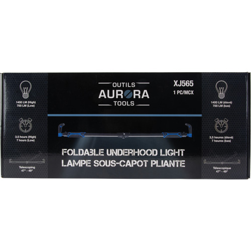 Foldable Underhood Work Light, Hook, Rechargeable, 1400 Lumens Advanced Consulting and Training Ltd.