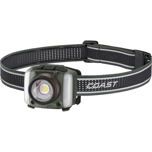 Lampe frontale FL97R &agrave; trois couleurs avec syst&egrave;me Twist Focus et commande vocale, DEL, 830 lumens, 2 hres de fonctionnement, piles Rechargeable Advanced Consulting and Training Ltd.