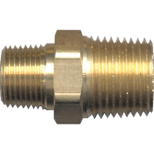 Mamelon de r&eacute;duction hexagonal, Laiton, 1/2" x 3/8", NPT x NPT Advanced Consulting and Training Ltd.