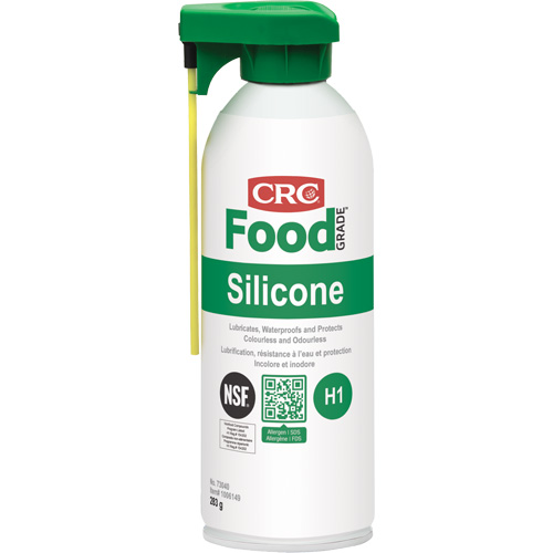 Lubrifiants au silicone pour la transformation alimentaire, Canette a&eacute;rosol Advanced Consulting and Training Ltd.