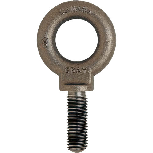 Eye Bolt, 3/4" Dia., 1" L, Uncoated Natural Finish, 650 lbs. (0.325 tons) Capacity Advanced Consulting and Training Ltd.