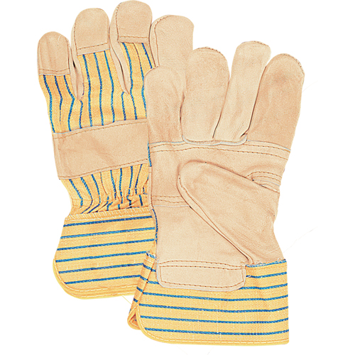 Gants d'ajusteur avec paume renforc&eacute;e, T-Grand, Paume en Cuir fleur de vache, Doublure en Coton Advanced Consulting and Training Ltd.