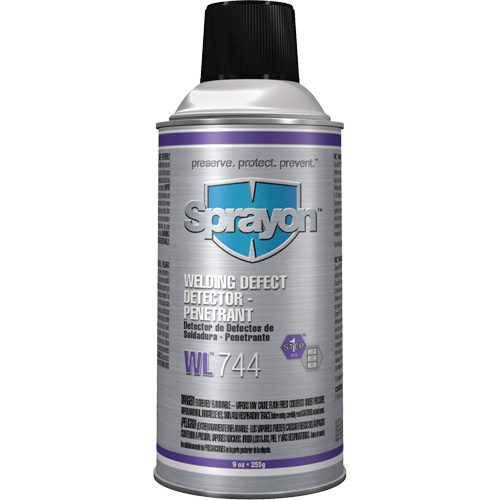 P&eacute;n&eacute;trant pour la d&eacute;tection des d&eacute;fauts de soudure WL744, Canette a&eacute;rosol Advanced Consulting and Training Ltd.