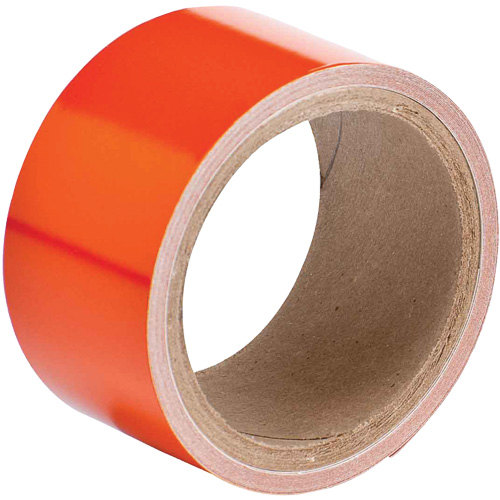Reflective Marking Tape, 2" x 15', Acrylic, Orange Advanced Consulting and Training Ltd.