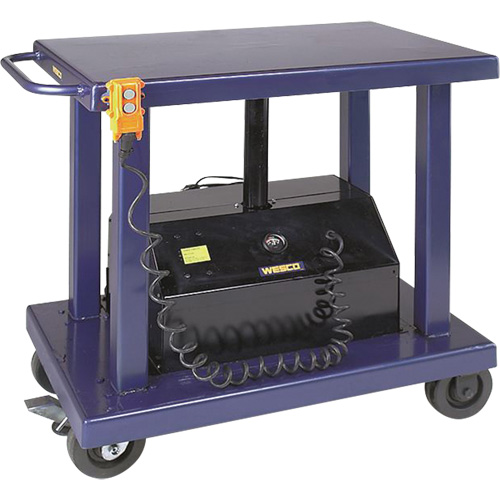 Table &eacute;l&eacute;vatrice hydraulique, Acier, 24" la x 36" lo, Capacit&eacute; 2000 lb Advanced Consulting and Training Ltd.