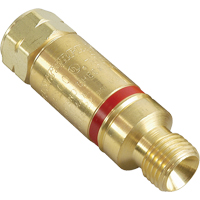 Antiretours pare-flammes - Oxy/gaz combustibles, Gaz combustibles (rouge)/Oxyg&egrave;ne (vert), Style pour adapteur de d&eacute;tendeur Advanced Consulting and Training Ltd.