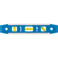Torpedo Level, 9" L, Aluminum, 3 Vials, Magnetic Advanced Consulting and Training Ltd.