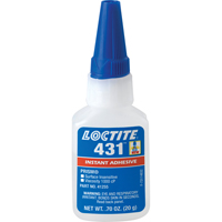 Adh&eacute;sif instantan&eacute;  431 pour toute surface, Transparent, Bouteille, 20 g Advanced Consulting and Training Ltd.