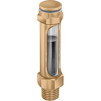 Brass Liquid Level Gauges - Straight, Threaded, 14-1/4" L, 225°F (107.22° C) Advanced Consulting and Training Ltd.