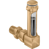 Brass Liquid Level Gauges - Union Coupling, Threaded, 8-11/16" L, 225°F (107.22° C) Advanced Consulting and Training Ltd.