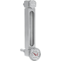 Indicateur de niveau &agrave; liquide en Aluminium, Filet&eacute;, 5" lo, 205°F (96,11° C) Advanced Consulting and Training Ltd.