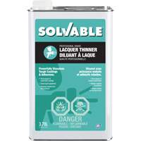 Professional Grade Lacquer Thinner, Rectangular Can, 3.78 L Advanced Consulting and Training Ltd.
