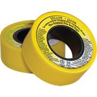 Ruban d'&eacute;tanch&eacute;it&eacute; pour filet en PTFE, 236" lo x 3/4" la, Jaune Advanced Consulting and Training Ltd.