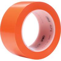 471 Vinyl Tape, 50.8 mm (2") W x 32.9 m (108') L, 5.2 mils, Orange Advanced Consulting and Training Ltd.